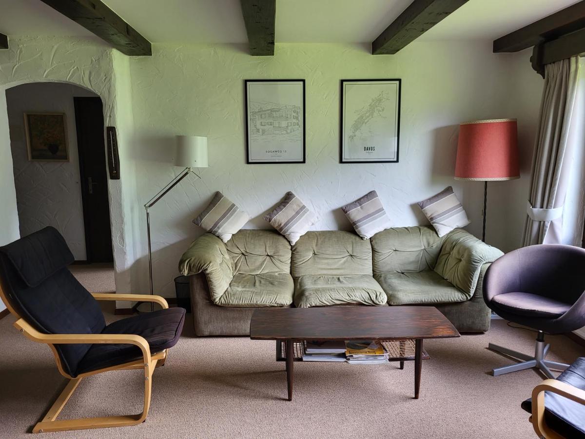 Appartement In Hus Signal Met Prachtig Uitzicht Op De Bergen Клостерс Экстерьер фото