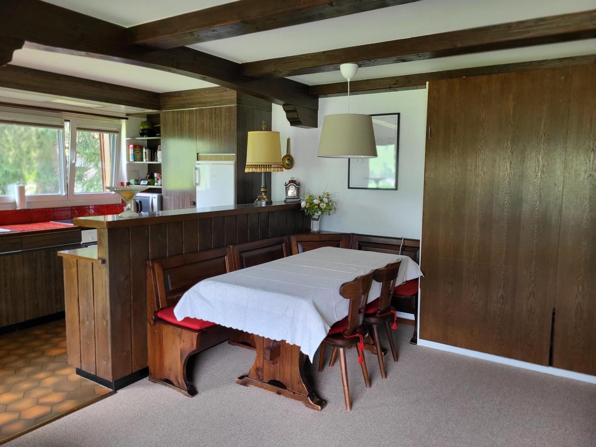 Appartement In Hus Signal Met Prachtig Uitzicht Op De Bergen Клостерс Экстерьер фото